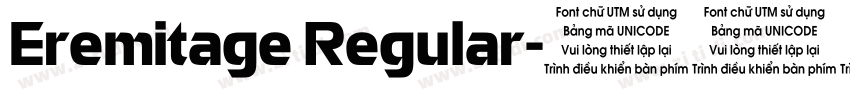 Eremitage Regular字体转换